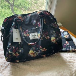 Herschel Floral Diaper Bag
